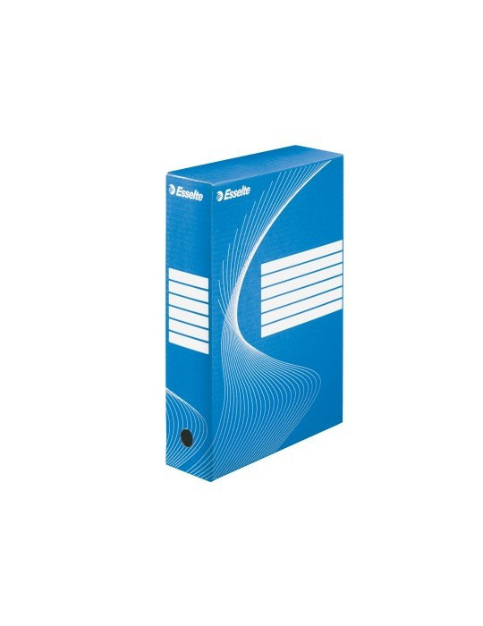 Esselte Boxycolor boîte à archive 80mm 250x352mm bleu (25)