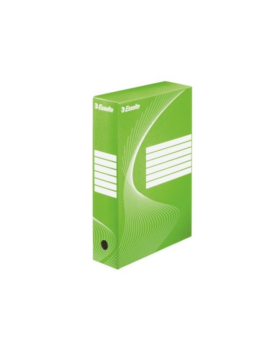 Esselte Boxycolor boîte à archive 80mm 250x352mm vert  (25)
