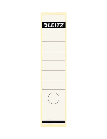 Leitz rugetiket lang breed papier 62x285 zelfklevend wit (10)