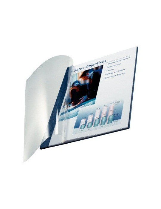 Leitz chemises Impressbind souples 3,5mm blue (10)