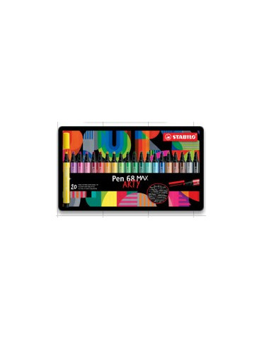 Pen 68 MAX ARTY metal wallet 20 pcs