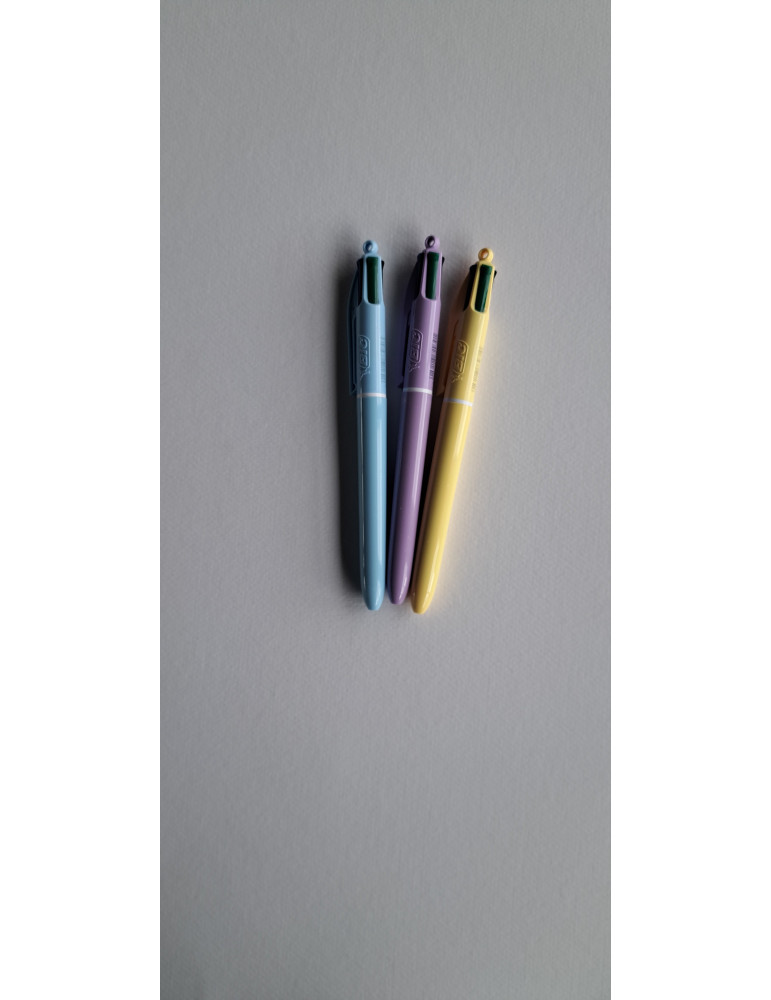 Box 12 BIC® 4 Colours® PASTEL