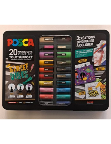 Malette STREET VIBES 20 pces ( pc1mc-pc5m-pc3m)