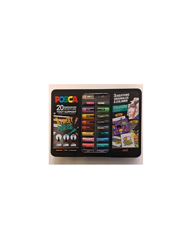 Malette STREET VIBES 20 pces ( pc1mc-pc5m-pc3m)