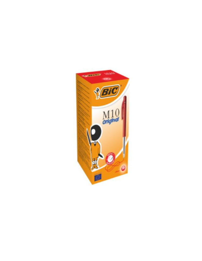 Box 50 BIC® M10® Medium : rouge/rood