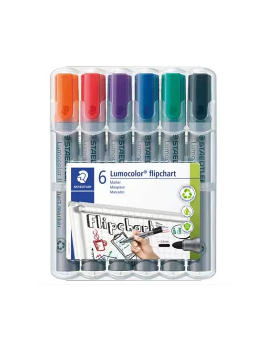 Lumocolor whiteboard pen - Box 6 pc