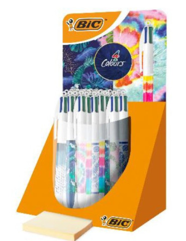 Tubo 30 BIC® 4 Colours® Decors assortie