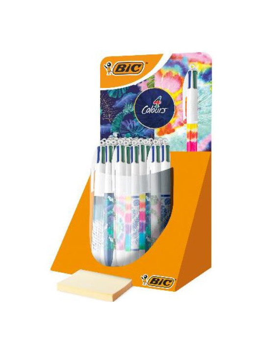 Tubo 30 BIC® 4 Colours® Decors assortie