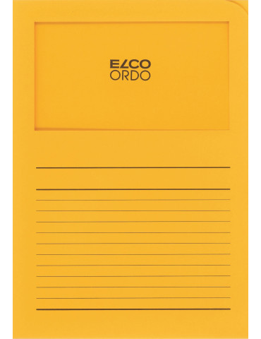 Map Elco Ordo Classico m/venst. A4 - 120gr Bedr. goudgeel - verp.100