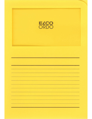 Map Elco Ordo Classico m/venst. A4 - 120gr Bedr. diepgeel - verp.100