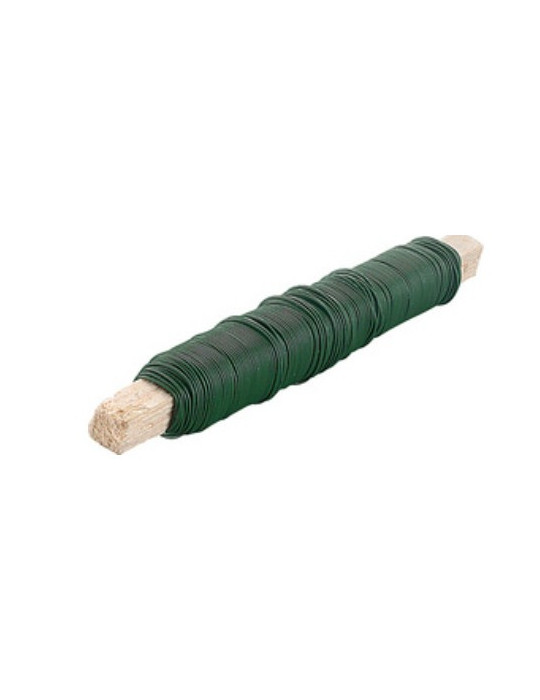 Fil de fer pour bricolage 100gr vert mousse