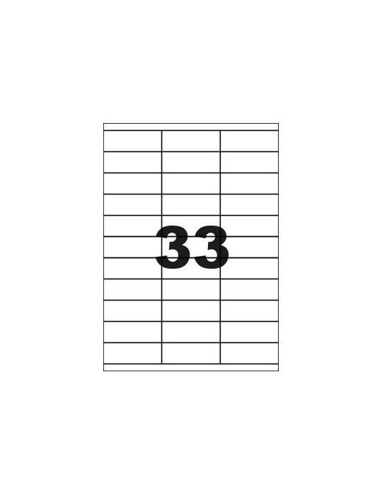 Multicom 100F A4 Copy Line Cl33 Adh. 70 x 25,4 mm