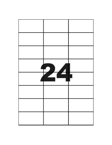 Multicom 100F A4 Copy Line Cl24E Adh. 70 x 37 mm