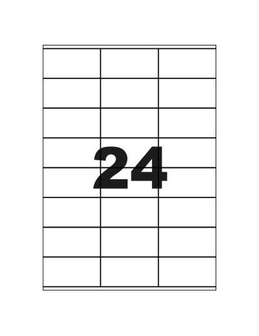 Multicom 100F A4 Copy Line Cl24Ah Adh. 70 x 36 mm