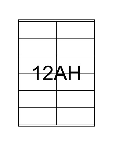 Multicom 100F A4 Copy Line Cl12Ah Adh. 105 x 48 mm