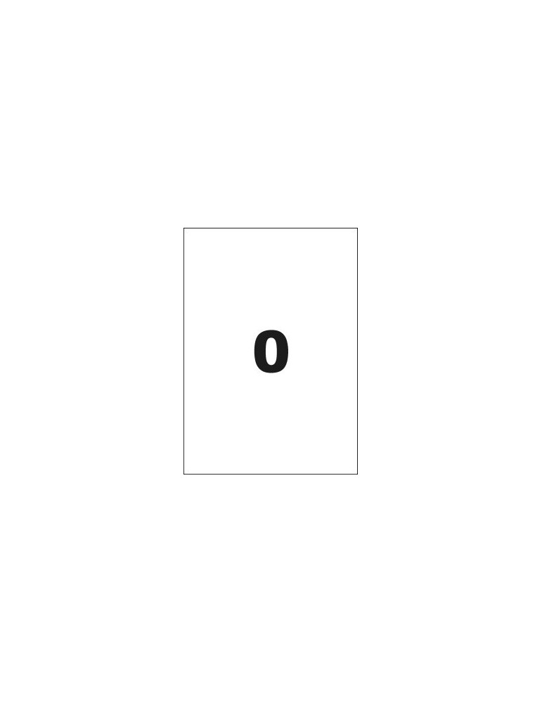 Multicom 100F A4 Copy Line Cl Ose Adh. 210 x 297 mm