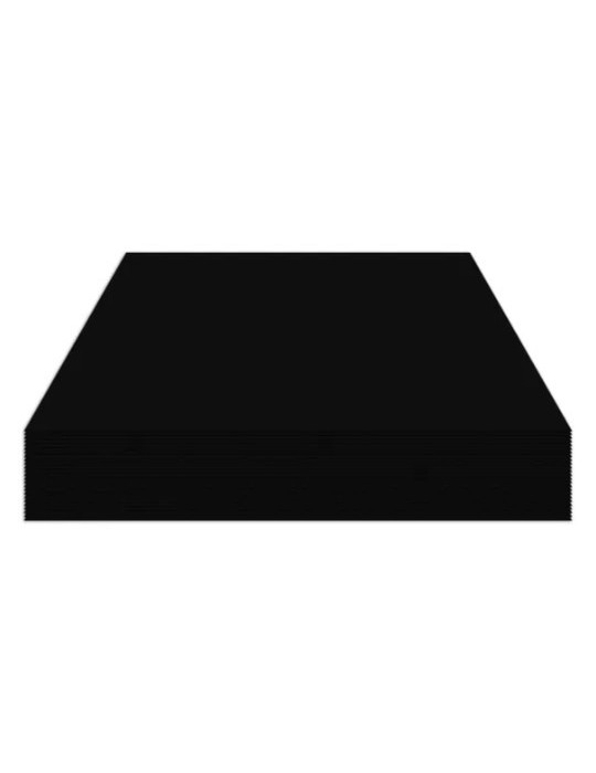 Carton photo 50 x 70 noir 300gr pack 25 flles