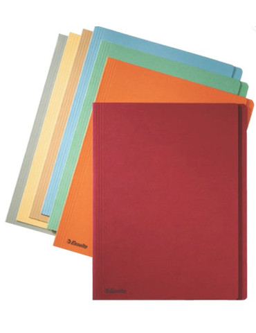 Esselte pochette d'insertion manille avec onglet latéral 275gr A4 vert