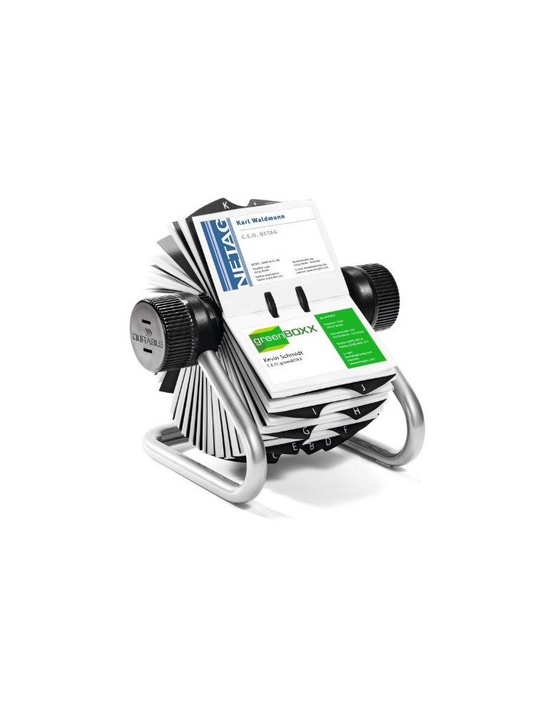 Fichier rotatif VISIFIX® argent métallisé