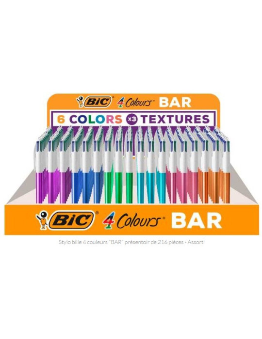 BIC® 4 Colours® Bar x216