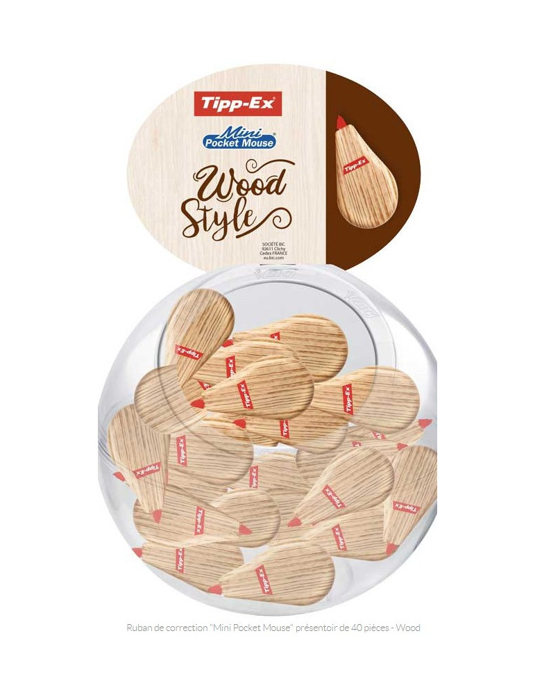 Bubble 40 MPM Wood Style Natural