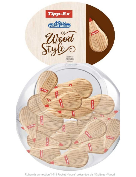 Bubble 40 MPM Wood Style Natural