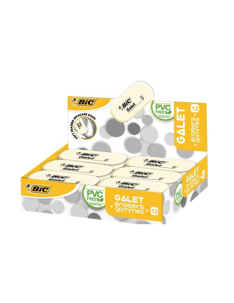 GOMME GALET TIPP-EX EMBALLE PAR12