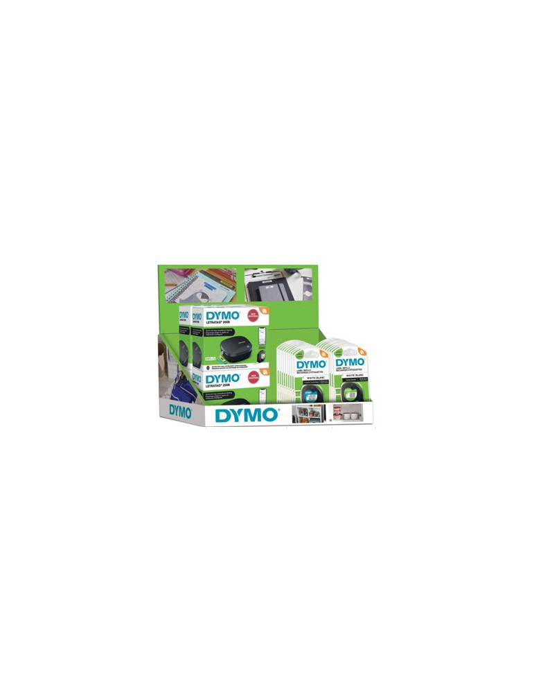 DYMO CDU LETRATAG 200B+2 TAPES | 6+20