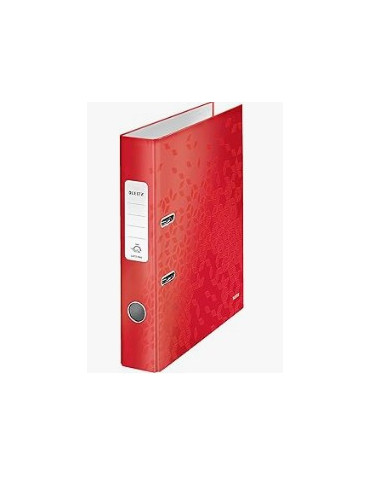 Leitz Wow 1005 180° ordner 85mm karton A4 rood