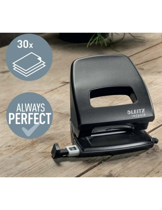 Leitz Recycle nexxt perforateur 30 feuilles noir