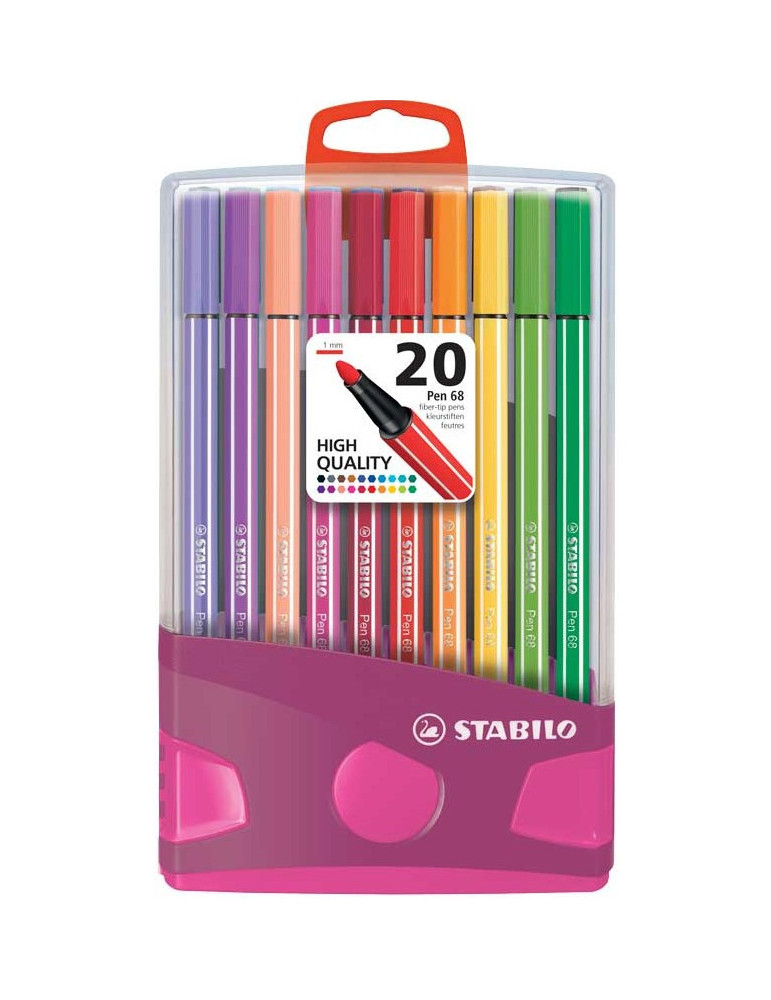 Pen 68 ColorParade (pink/lilac) 20 pcs