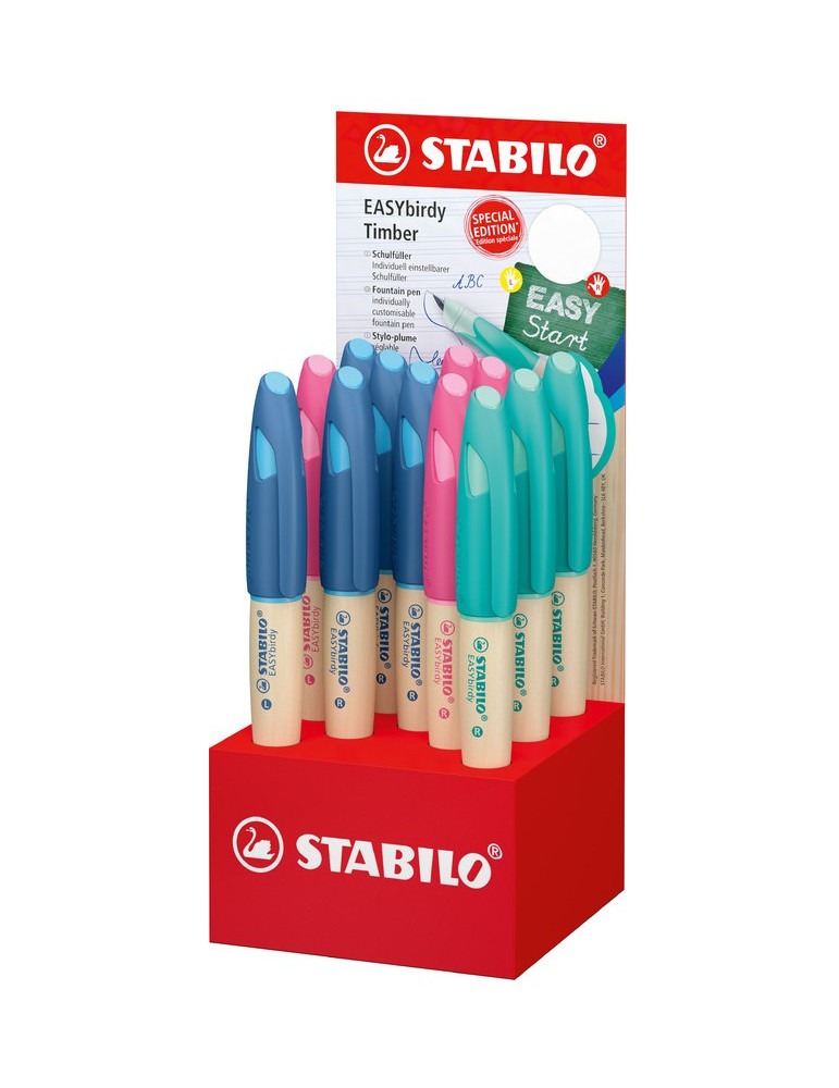 EASYbirdy Timber display 12 pcs