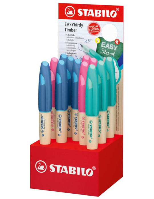 EASYbirdy Timber display 12 pcs
