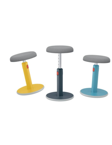 Leitz Cosy Ergo actieve zit-sta kruk warm geel
