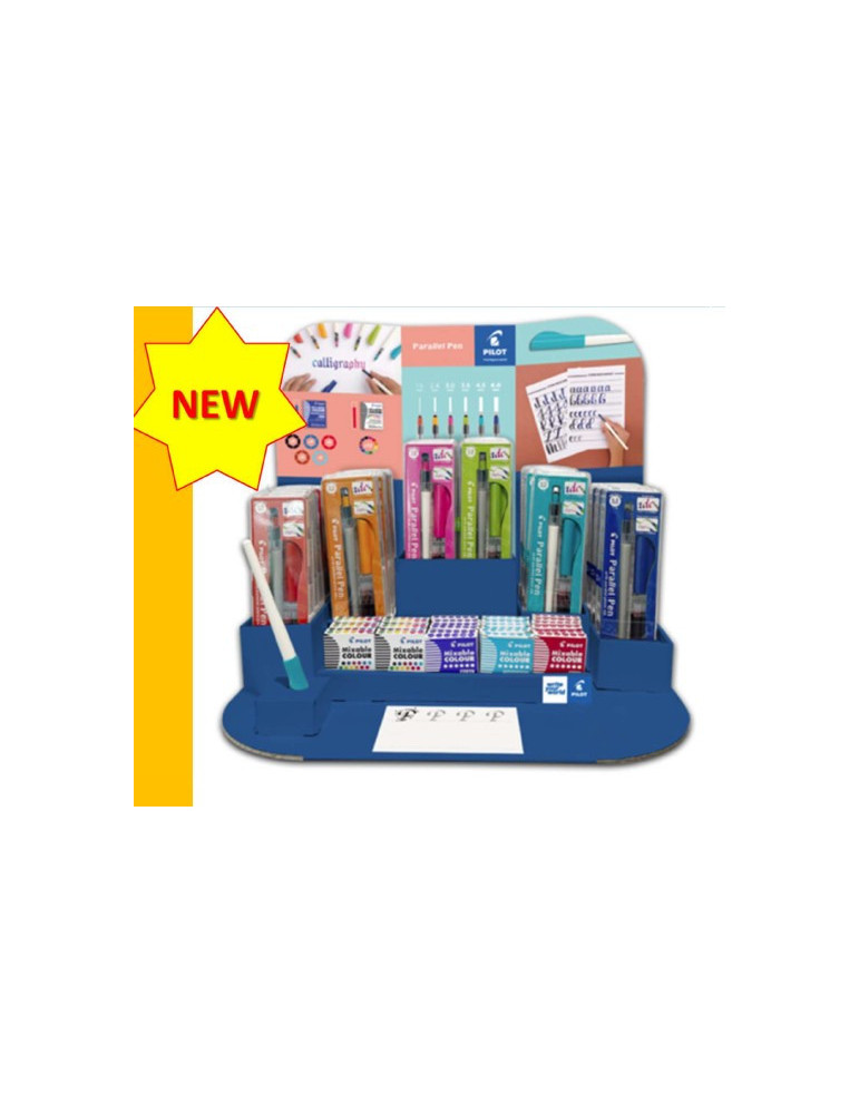 Display Parallel pen 24 plumes  + 24 set recharges