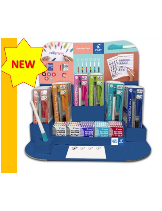 Display Parallel pen 24 plumes  + 24 set recharges