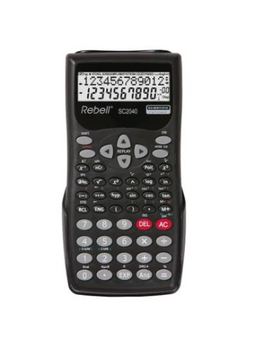 Calculator Rebell-SC2040-BX zwart scientif
