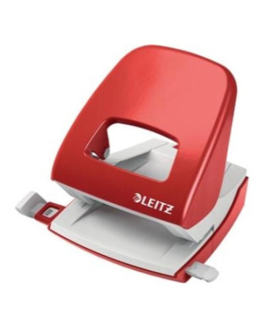 Leitz WOW 5008 Nexxt perforateur en métal 30 feuilles rouge blister