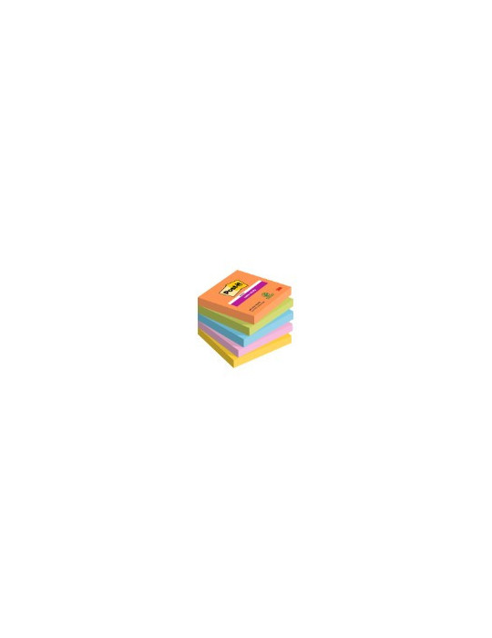 Post-it® Super Sticky Combo Pack : 101x152mm + 76x76mm/6
