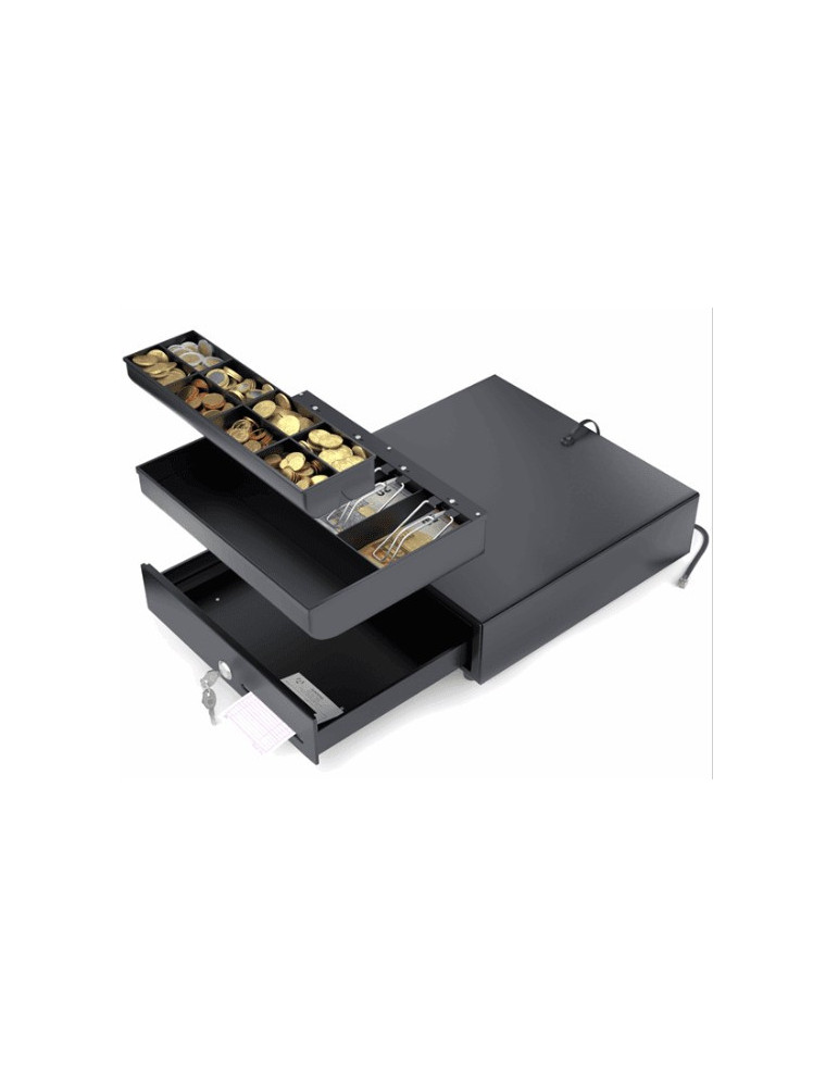 Tiroir Caisse 33cm Compact Automatique avec RJ11 24V pour imprimante P