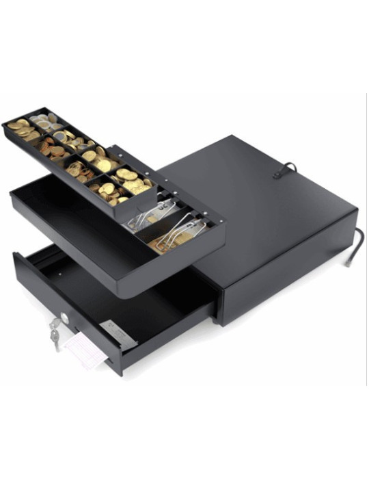 Tiroir Caisse 33cm Compact Automatique avec RJ11 24V pour imprimante P