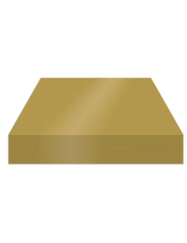 Fotokarton Kangaro 50x70cm 300gr goud pak 25 vel