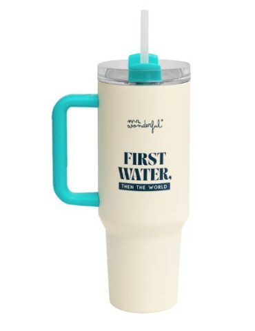 Thermal tumbler 1.2 litres - First water, then the world