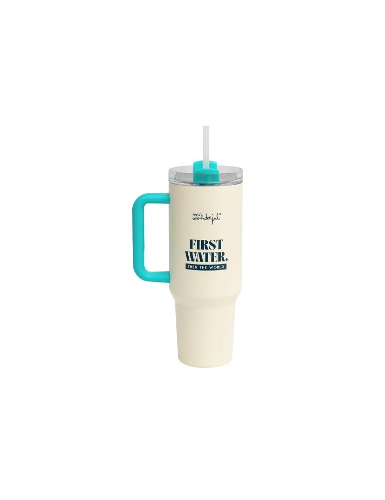 Thermal tumbler 1.2 litres - First water, then the world