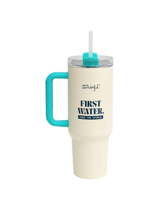 Thermal tumbler 1.2 litres - First water, then the world