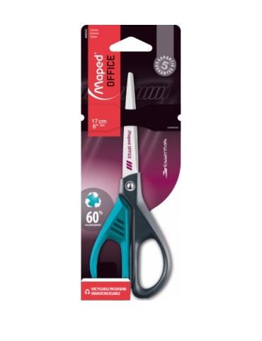 ESSENTIALS GREEN scharen bedrukt 17 cm - symmetrisch