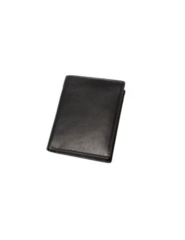 Portefeuille Alassio 12x9.5x2.5cm Leer zwart