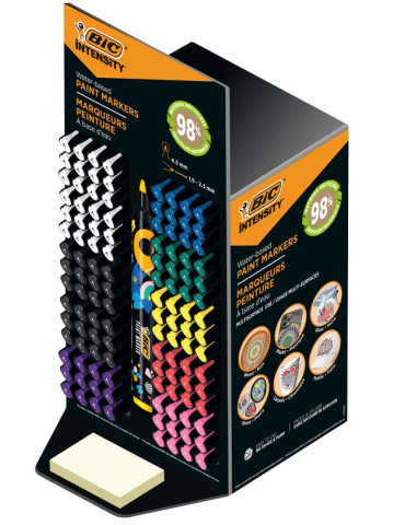Marqueur peinture "Intensity Paint" présentoir de 120 pièces - Assorti
