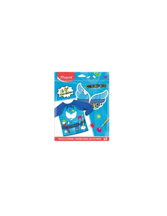 Tablier de peinture SUPER HEROS - 4 à 8 ans