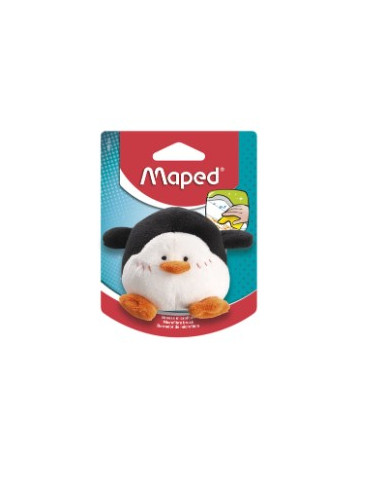 BORDWISSER PELUCHE pinguin - microvezel - voor krijt- en whiteborden -